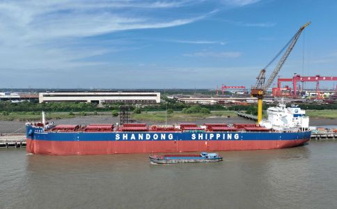 我国首套新造船碳捕集系统交付